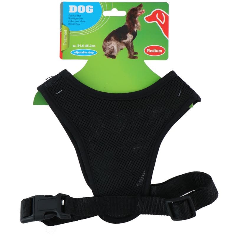 Harness / dog harness 54.6 x 85.2 cm, size M (black) 1