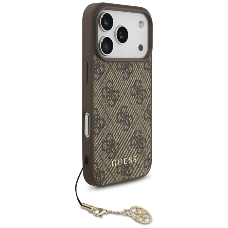 Guess 4G Charms Collection MagSafe - iPhone 17 Pro Case (Brown) 3
