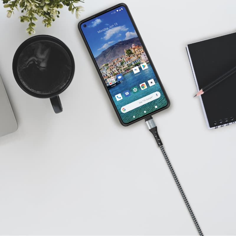 Energizer Ultimate - USB-A to USB-C connecting cable 2m (Silver) 3