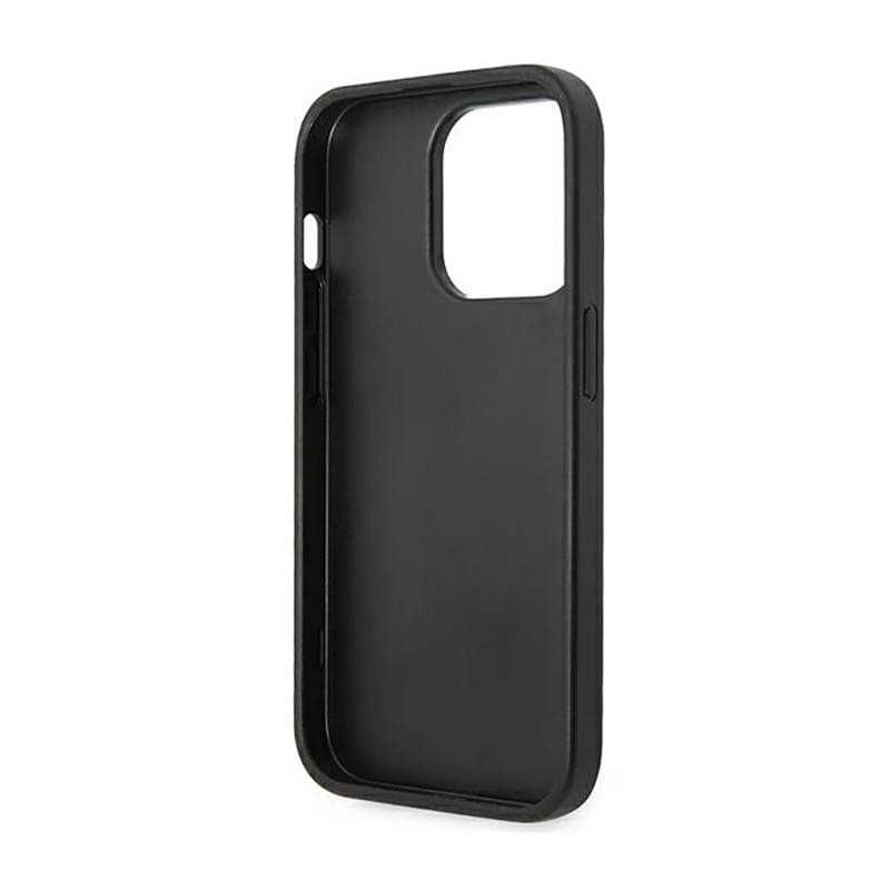 Karl Lagerfeld Glitter Flakes Ikonik - Case for iPhone 14 Pro Max (Silver) 7
