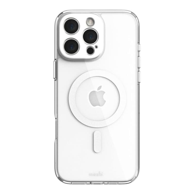 Moshi iGlaze MagSafe - Case for iPhone 16 Pro Max (Luna Silver) 3
