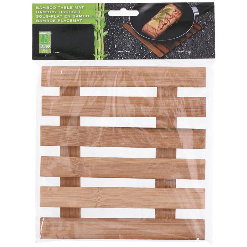 Bamboo kitchen pad for hot dishes 2