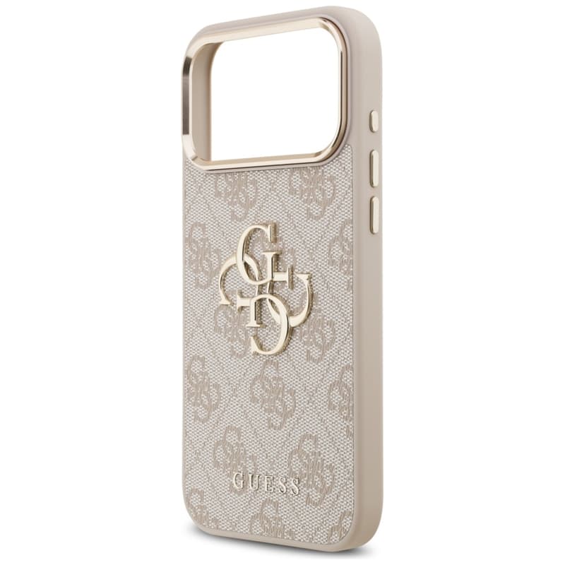 Guess 4G Big 4G Classic Logo - Case iPhone 17 Pro Max (Pink / Gold) 6