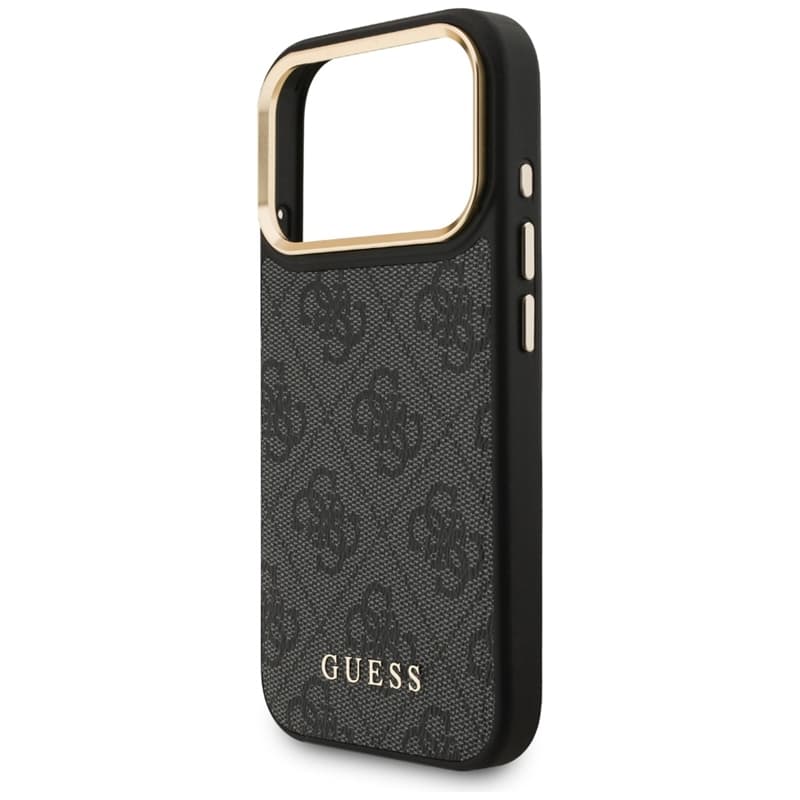 Guess Bundle Pack MagSafe 4G - Case + MagSafe Wallet Set for iPhone 17 Pro (Black) 6