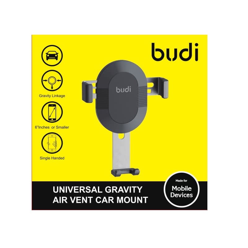 Budi - universal gravity air vent car mount 2