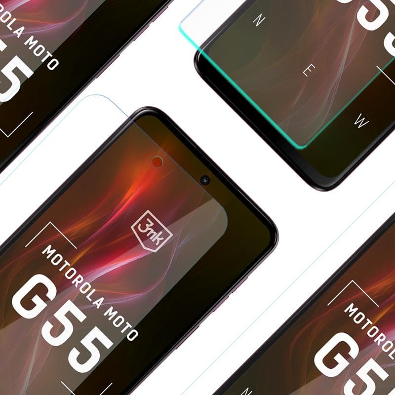 3mk Silky Matt Pro - Matte protective film for Motorola Moto G55 5G 8