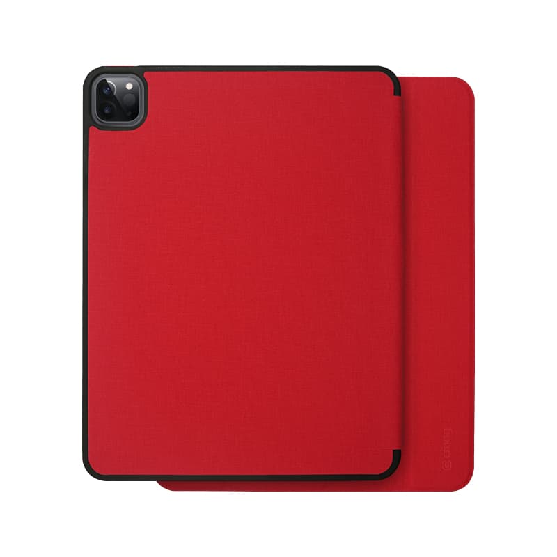 Crong FlexFolio – iPad Air 11” (2026-2024) / iPad Air 10.9” (5th-4th gen.) / iPad Pro 11" (2022-2021) Case with Apple Pencil (Red) 3