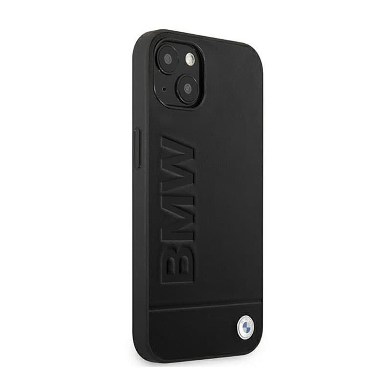BMW Leather Hot Stamp - Case for iPhone 14 Plus (Black) 4