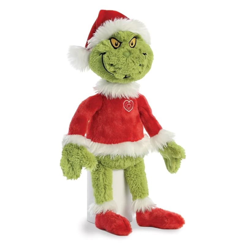 Grinch - Plush toy / cuddly Grinch in Santa Claus outfit 43 cm Eco-Friendly 4