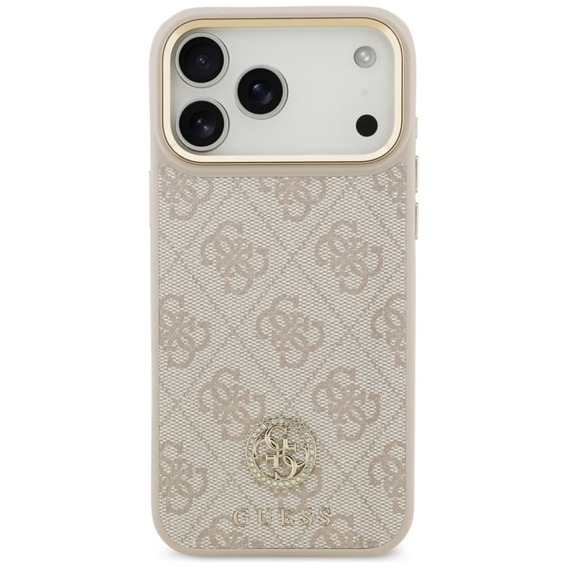 Guess 4G Strass Logo MagSafe - Case iPhone 17 Pro Max (Pink) 3