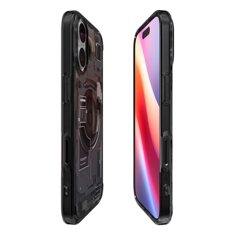 Spigen Ultra Hybrid Mag MagSafe - Case for iPhone 17 (Zero One Black)   6
