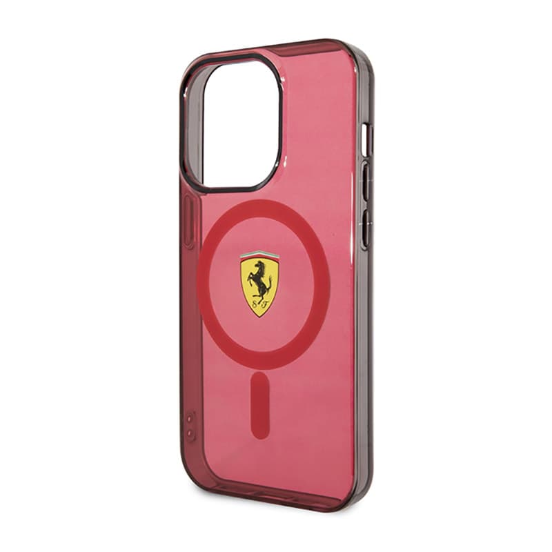 Ferrari Translucent MagSafe - Case foriPhone 14 Pro Max (Red) 6