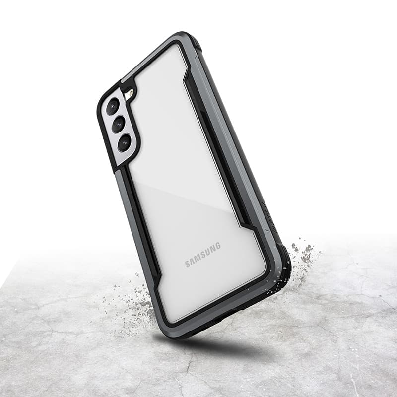 X-Doria Raptic Shield Pro - Case for Samsung Galaxy S22+ 5G (Antimicrobial Protection) (Black) 2
