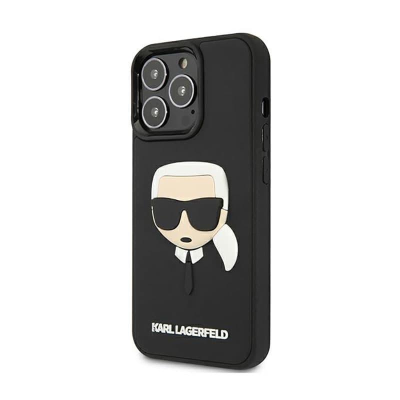 Karl Lagerfeld 3D Rubber Karl's Head - Case for iPhone 13 Pro (Black) 2