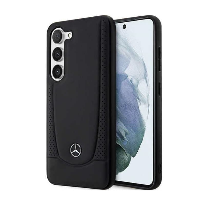 Mercedes Leather Urban Line - Samsung Galaxy S23 FE Case (Black)