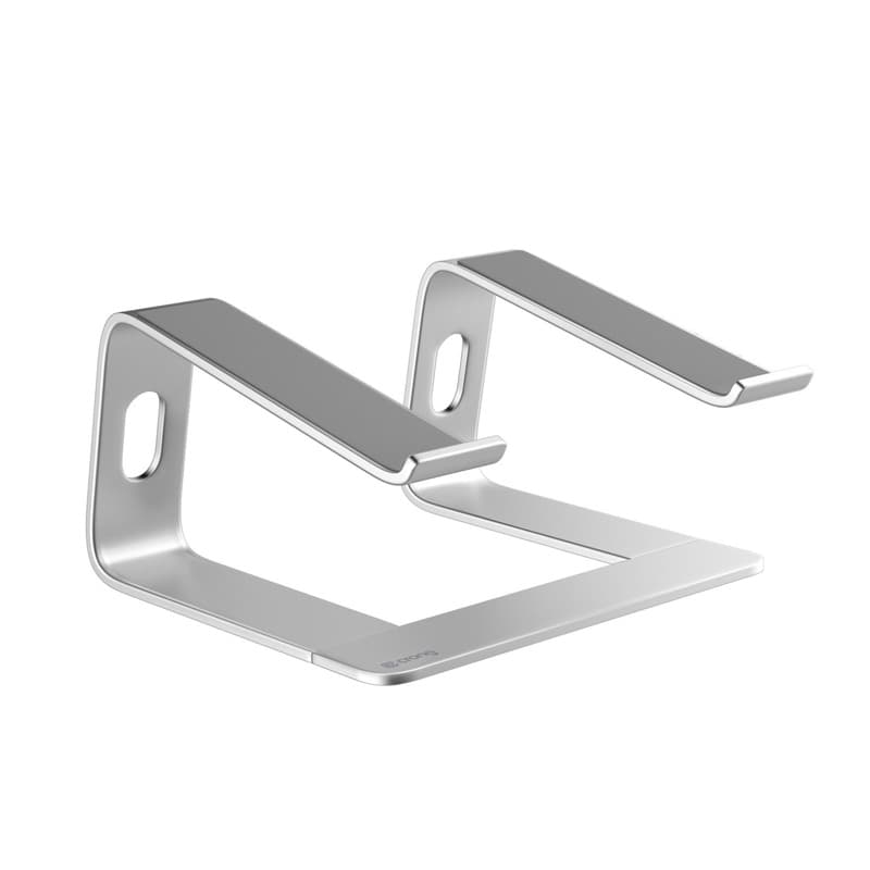 Crong AluBench – Aluminum Laptop Stand (Silver) 2