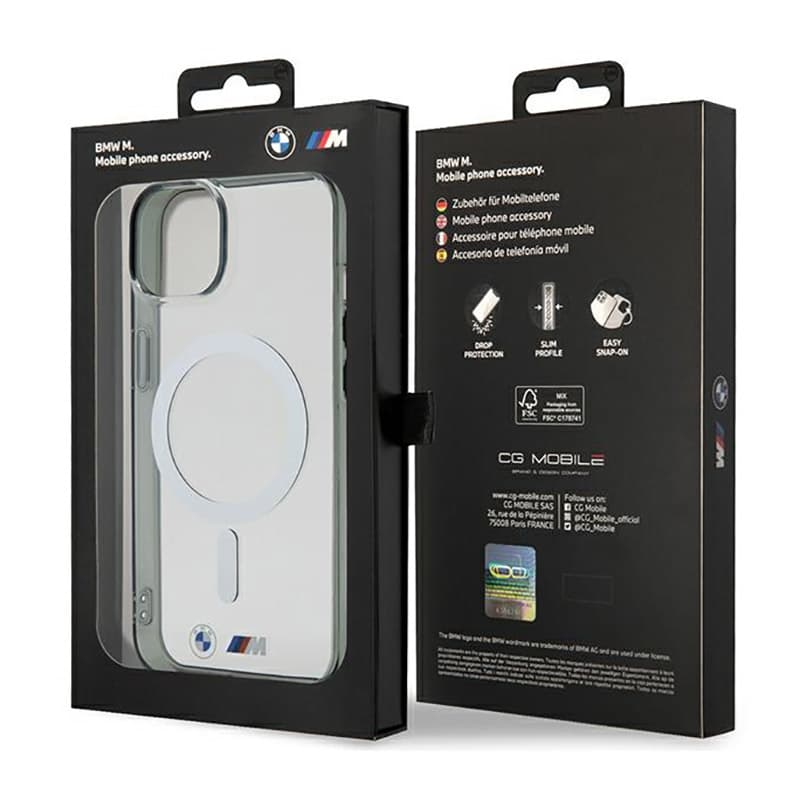 BMW Silver Ring MagSafe - Case for iPhone 14 Plus (Transparent) 8