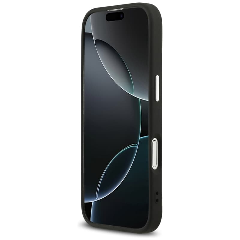 Guess 4G Big 4G Classic Logo - Case iPhone 17 (Black / Silver) 5