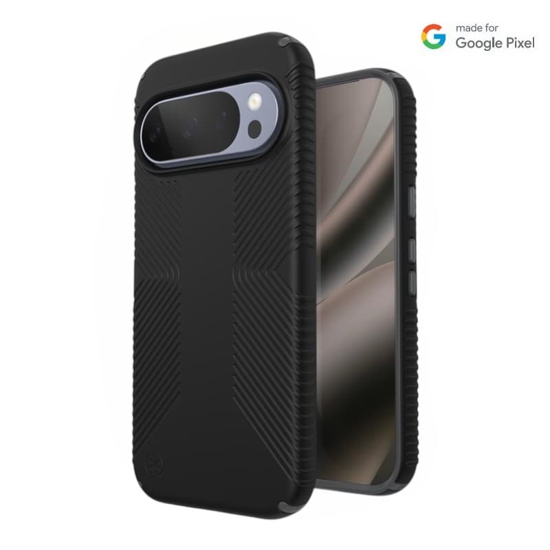 Speck Presidio2 Grip Magnet - Google Pixel 10 / Google Pixel 10 Pro Case (Black/Slate Gray) 1