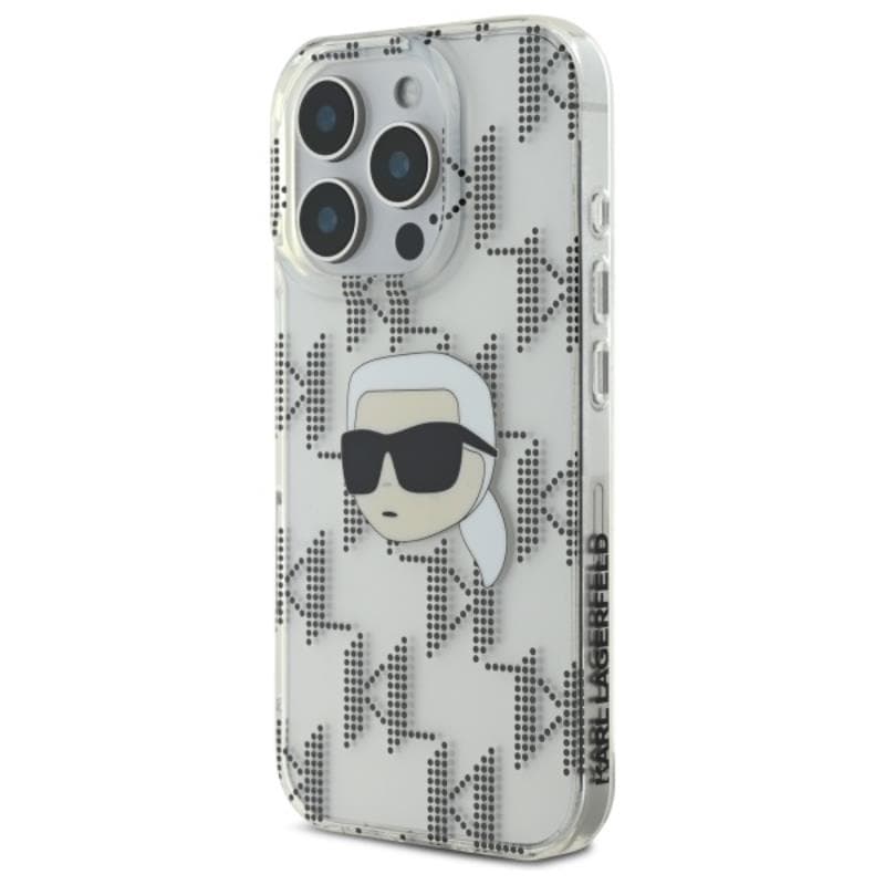 Karl Lagerfeld IML Karl Head Electroplated - Case for iPhone 16 Pro Max (transparent) 2
