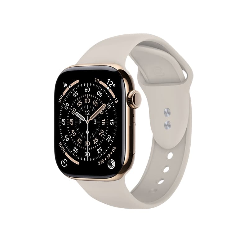Crong Liquid - Apple Watch Band 38/40/41/42mm (Stone Beige) 7