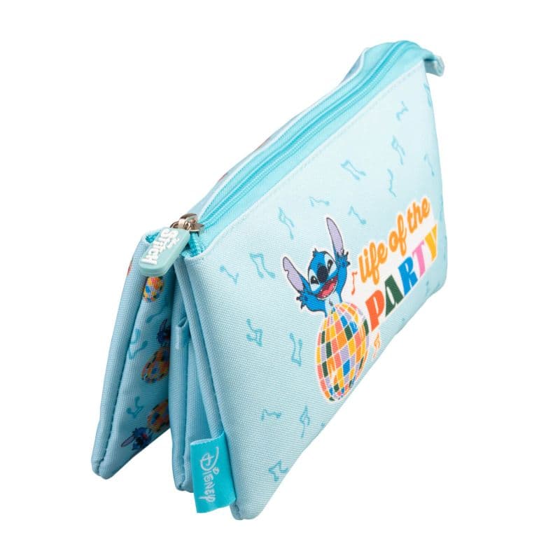 Disney Stitch - 3-compartment pencil case from the Waves collection 3