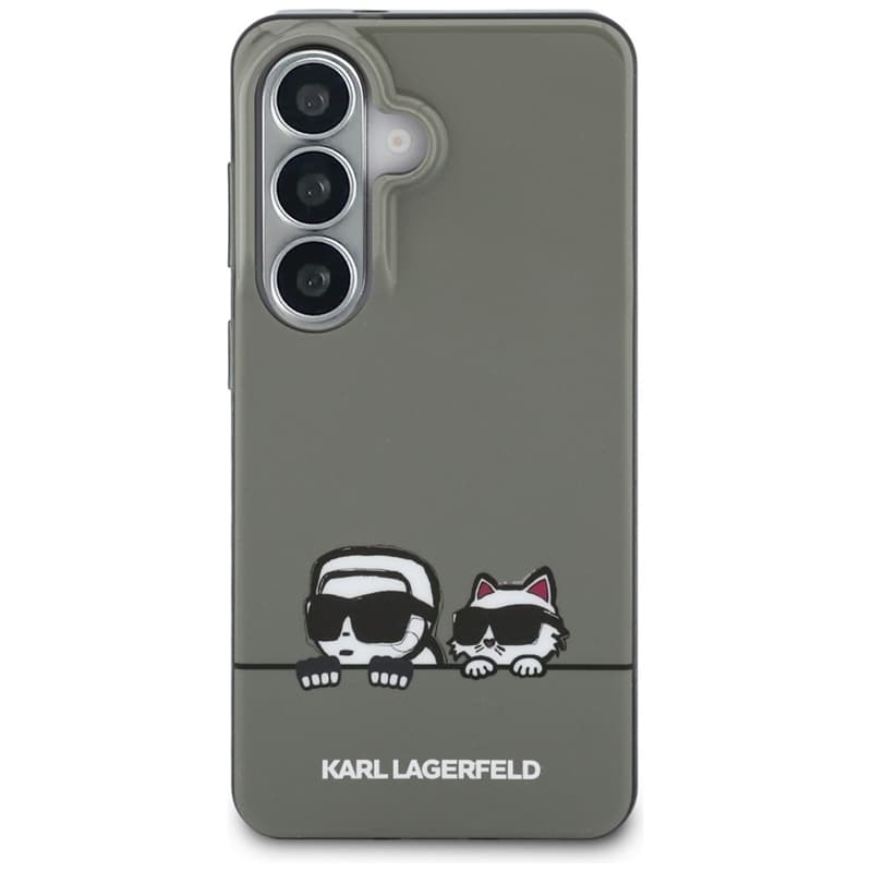 Karl Lagerfeld IML Peekaboo Karl & Choupette MagSafe - Samsung Galaxy S26 Case (Black) 3