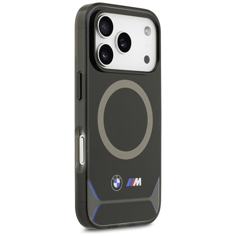 BMW M IML Metal Buttons & Logo MagSafe - Case iPhone 17 Pro (black-blue) 4