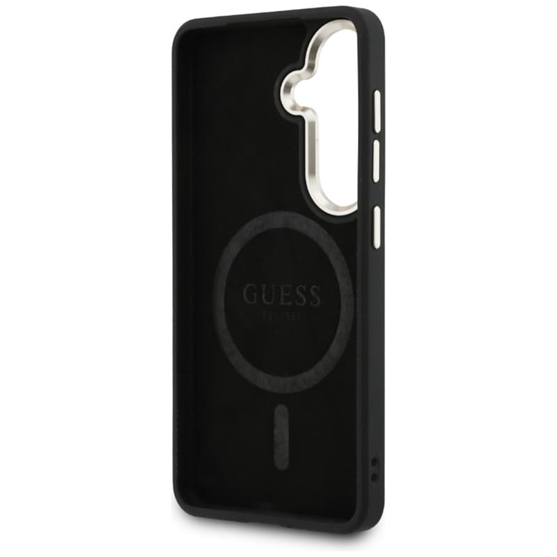 Guess 4G Embossed Ring MagSafe - Samsung Galaxy S26+ Case (Black) 7
