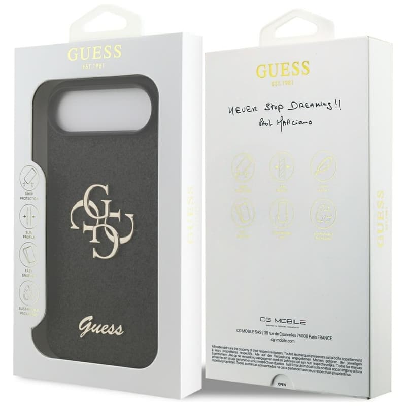 Guess Fixed Glitter Big 4G - Case iPhone Air (black) 8