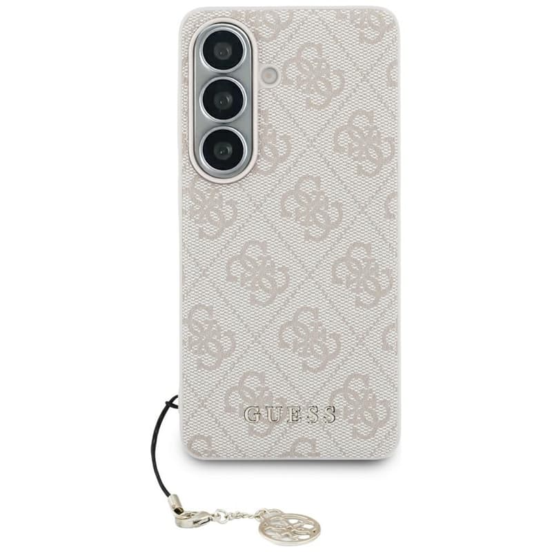 Guess 4G Classic Logo Charm MagSafe - Samsung Galaxy S26 Case (Pink)