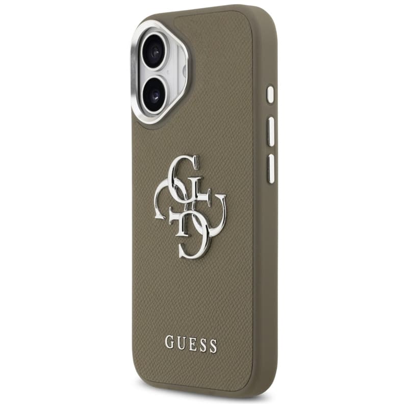Guess Grained Big 4G Classic Logo - Case iPhone 17 (brown) 2