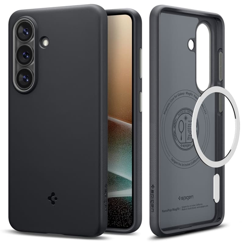 Spigen Nano Pop Mag MagSafe - Case for Samsung Galaxy S26 (Black Sesame) 2