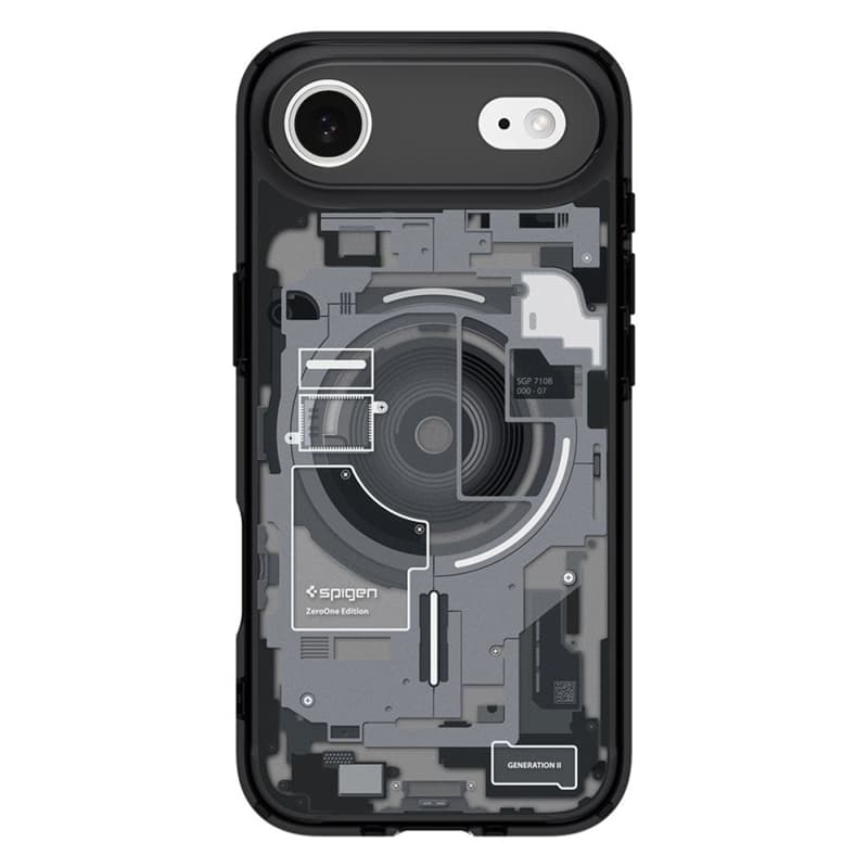 Spigen Ultra Hybrid Mag MagSafe - Case for iPhone Air (Zero One Black) 2