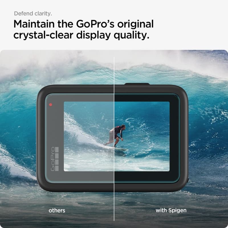 Spigen Glas.TR Slim 2-Set - Tempered Glass for GoPro Hero 13 (2 sets) 8