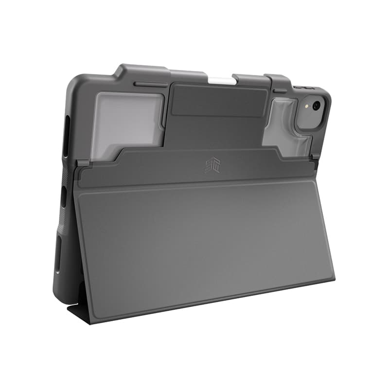 STM Dux Plus - Rugged Case for iPad Air 11” M3 (2025) / M2 (2024) / iPad Air 10.9” (5th-4th gen.) (2022-2020) MIL-STD-810G with Apple Pencil Holder (Black) 3