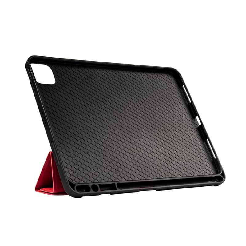 Crong FlexFolio – iPad Air 11” (2026-2024) / iPad Air 10.9” (5th-4th gen.) / iPad Pro 11" (2022-2021) Case with Apple Pencil (Red) 5
