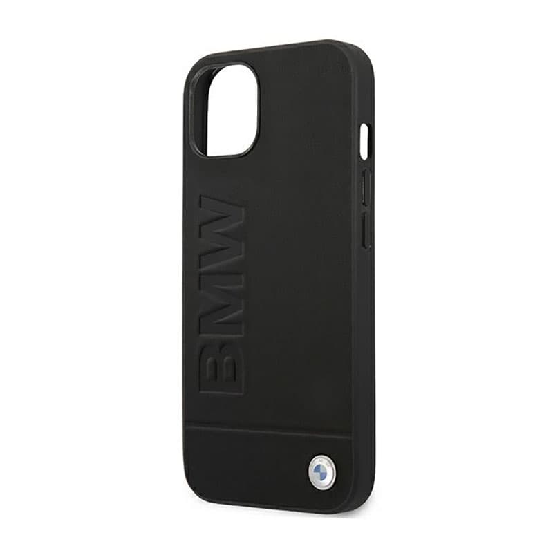 BMW Leather Hot Stamp - Case for iPhone 14 Plus (Black) 6