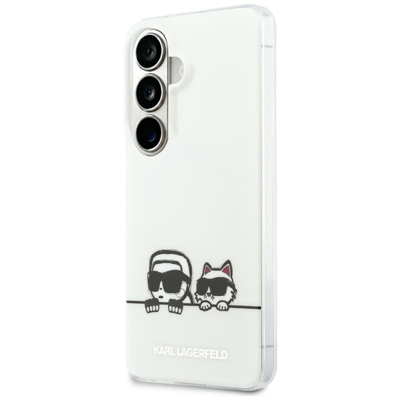 Karl Lagerfeld IML Peekaboo Karl & Choupette MagSafe - Samsung Galaxy S26 Case (Clear)