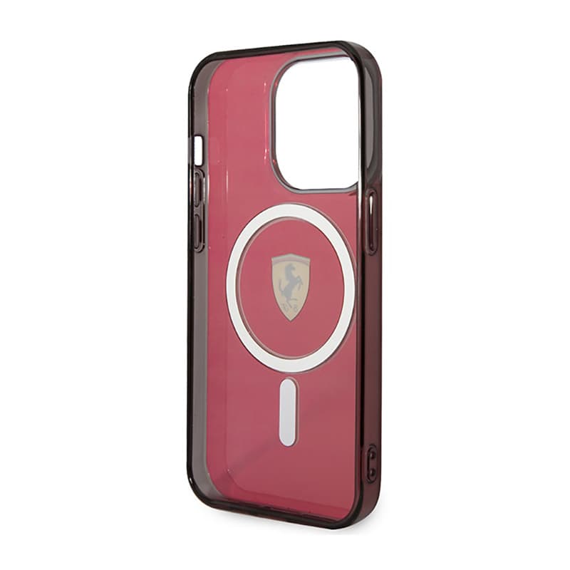 Ferrari Translucent MagSafe - Case foriPhone 14 Pro Max (Red) 7