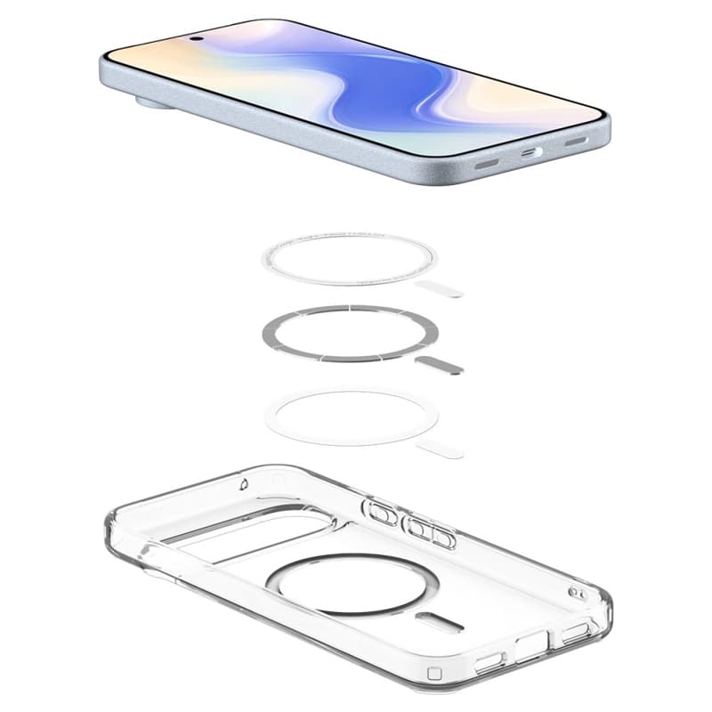 Spigen Ultra Hybrid Mag MagSafe - Case for Google Pixel 10 Pro XL (Clear/White) 8