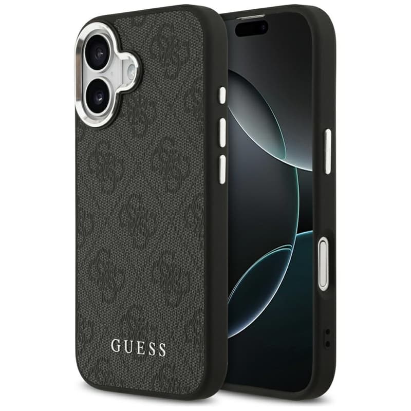 Guess 4G Classic Logo MagSafe - iPhone 17 Case (Black) 1