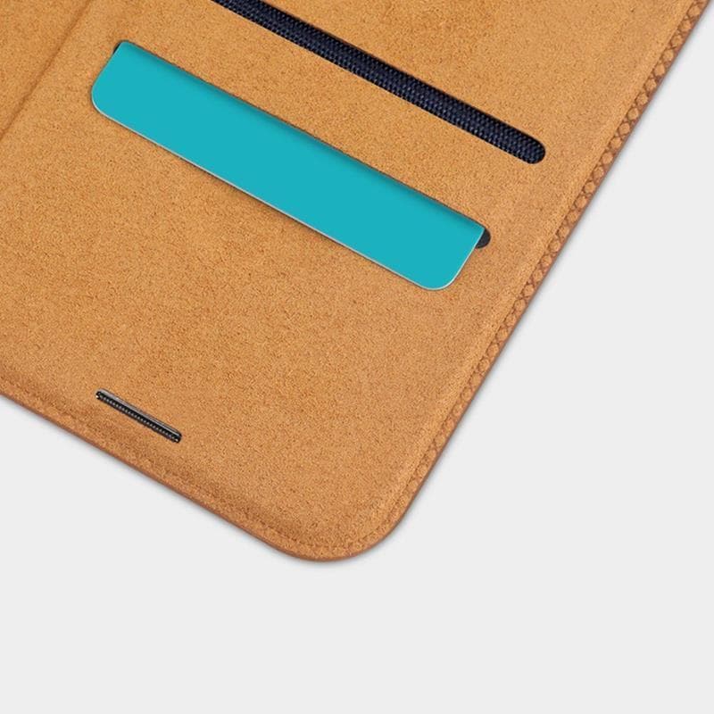 Nillkin Qin Leather Case - Case for Apple iPhone 12 Pro Max (Blue) 5