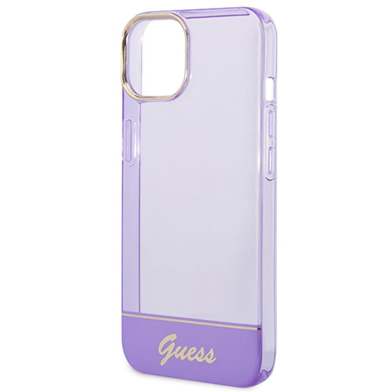 Guess Translucent - Case for iPhone 14 Plus (Purple) 6