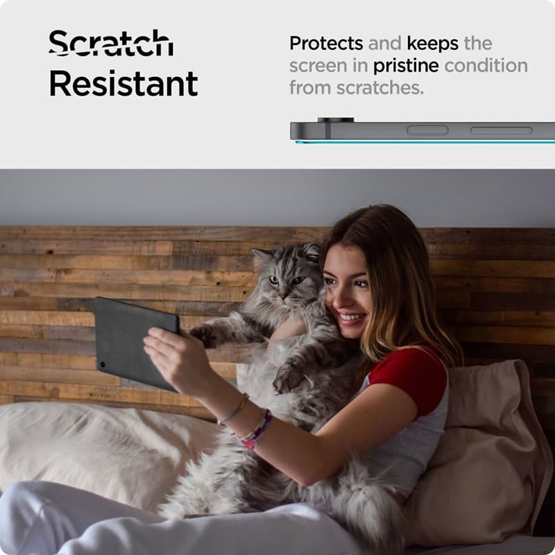 Spigen Glas.TR Slim - Tempered glass for Samsung Galaxy Tab S9 FE+ 12.4" 6