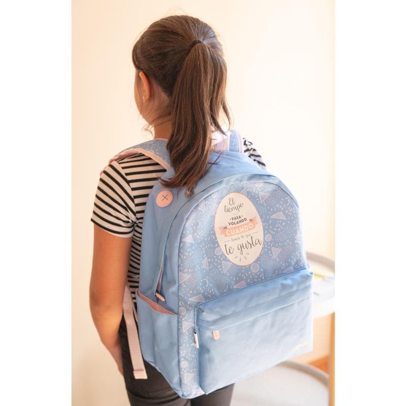 Amelie - Blue backpack 6