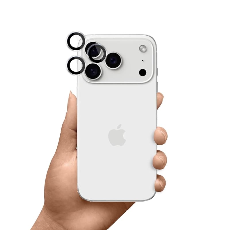 3mk HARDY Lens Protection Pro - Camera Lens Glass for iPhone 17 Pro / iPhone 17 Pro Max (Transparent) 4