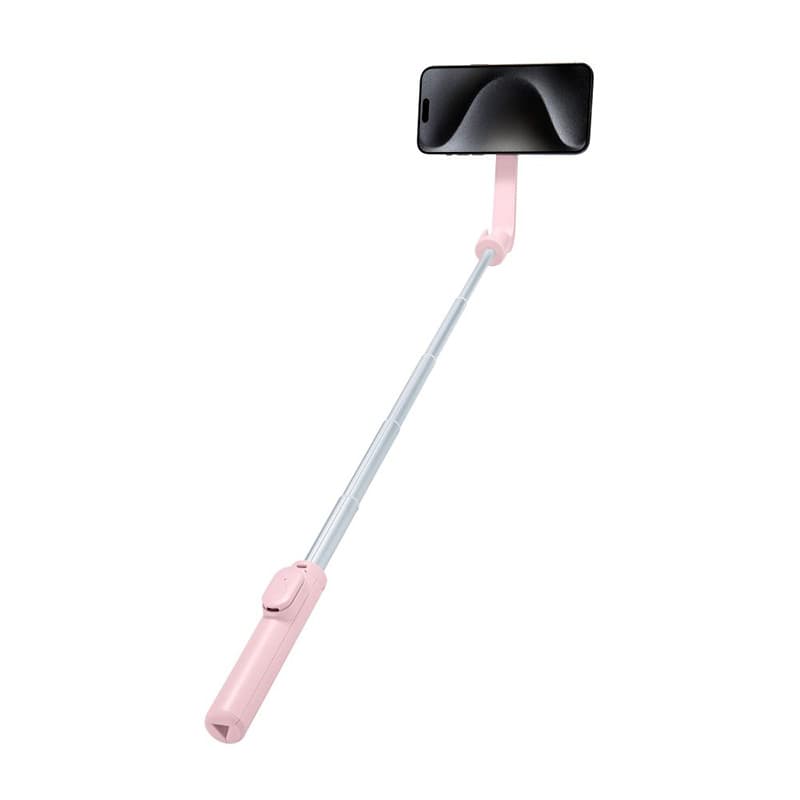 Spigen S570W MagSafe Bluetooth Selfie Stick Tripod - Smartphone tripod / selfie stick holder (Misty Rose). 3