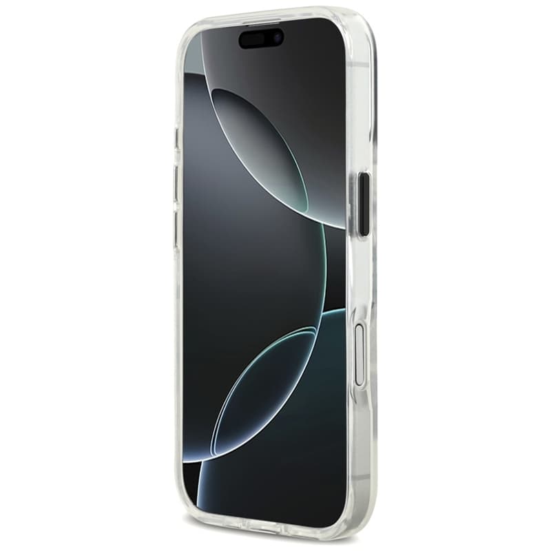 Karl Lagerfeld IML Karl Sketch Logo MagSafe - Case iPhone 17 (Clear) 5