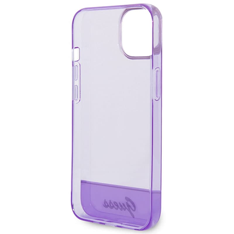 Guess Translucent - Case for iPhone 14 Plus (Purple) 7